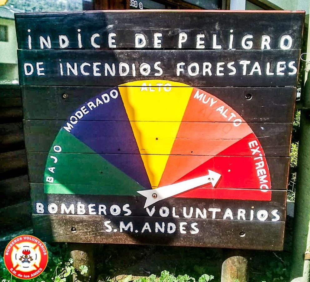 POR LAS ALTAS TEMPERATURAS EL ÍNDICE DE PELIGRO DE INCENDIOS FORESTALES