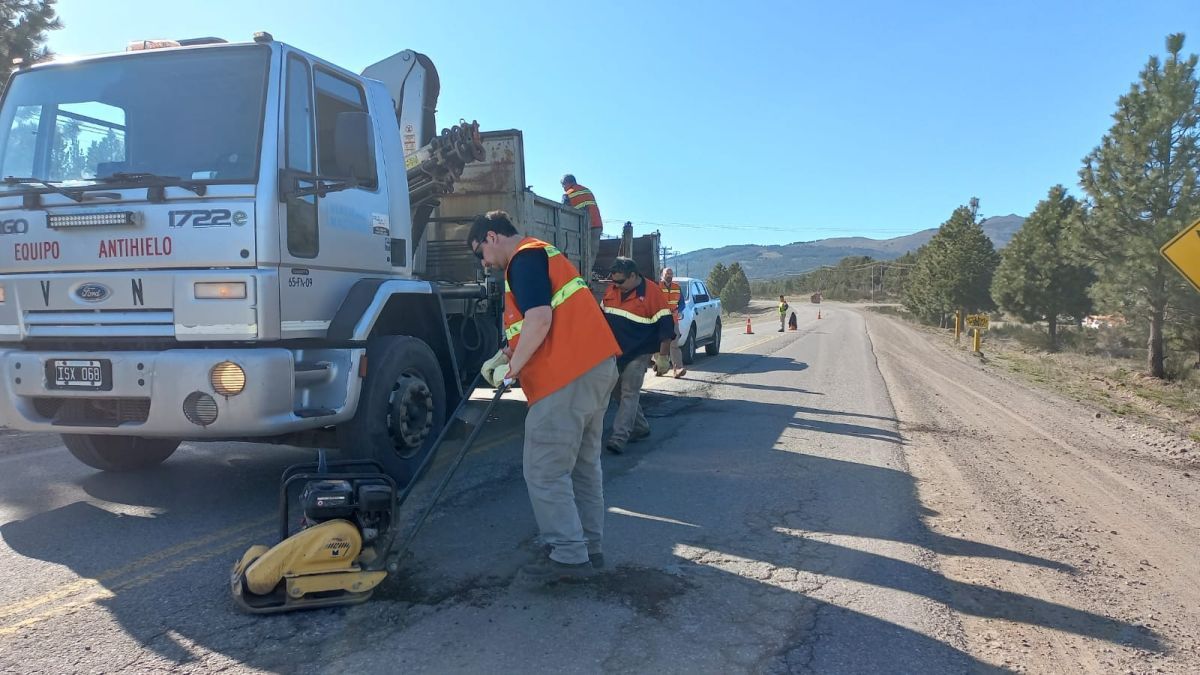 Avanzan los trabajos de bacheo
