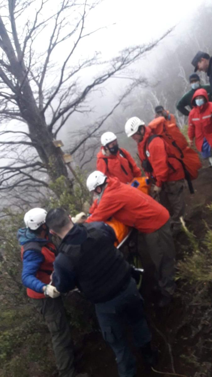 OPERATIVO RESCATE EN EL CERRO COLORADO DE UNA MUJER ORIUNDA DE ...