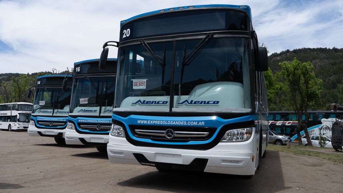 Expreso Los Andes presentó tres nuevas unidades