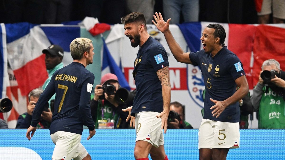 Francia le ganó a Inglaterra y Marruecos sorprendió a Portugal