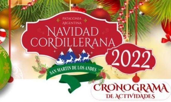 Mirá el cronograma de la Navidad Cordillerana