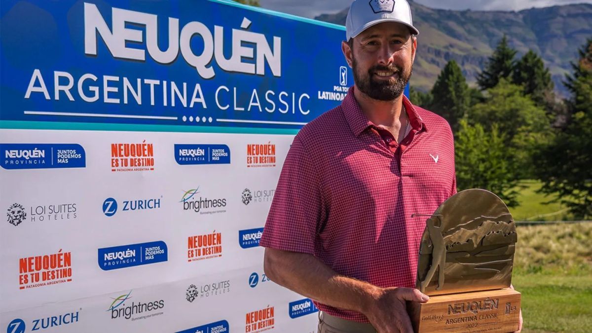 El chileno Del Solar se quedó con el Neuquén Argentina Classic en Chapelco Golf