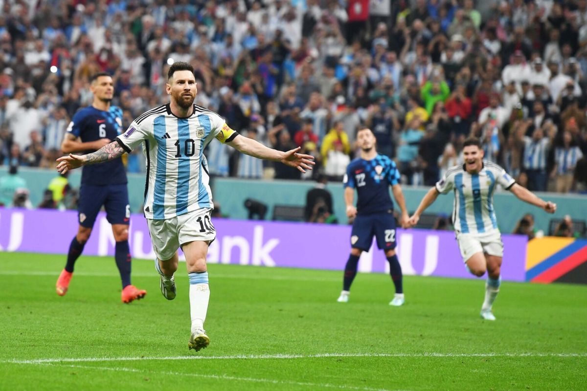 Argentina es finalista de la mano del Messi más mágico