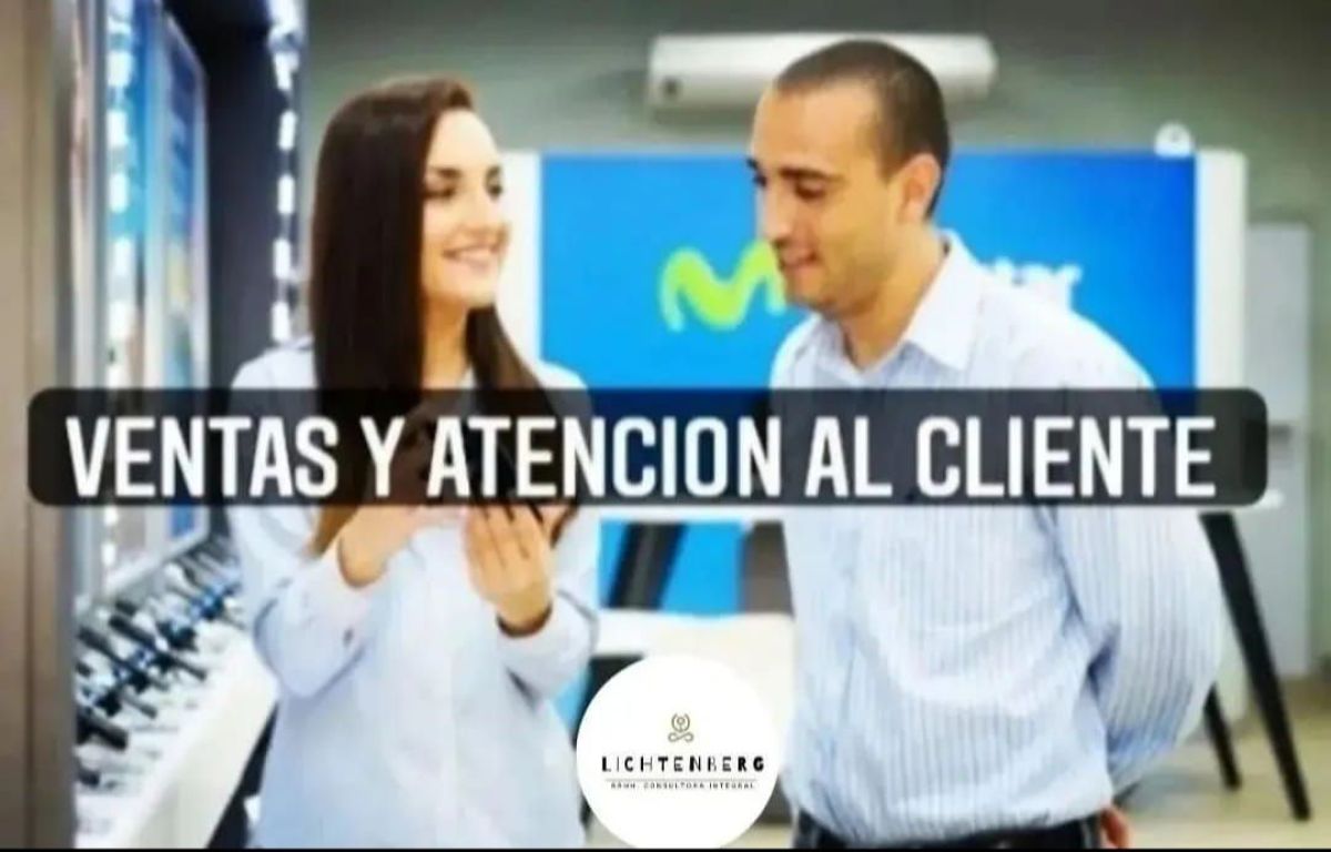 Ventas y atención al público para Agente de Telefonía Móvil