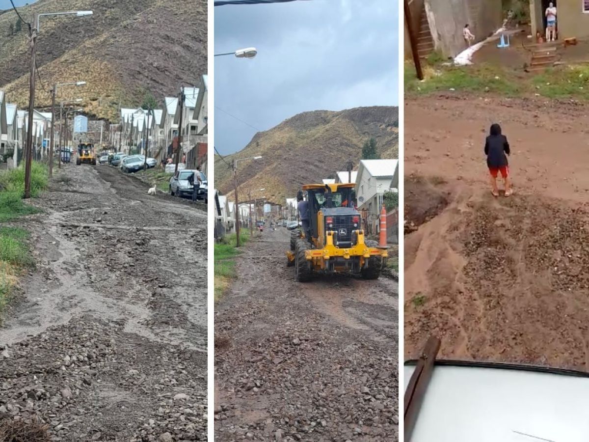 Las intensas lluvias trajeron complicaciones en diferentes barrios de San Martín