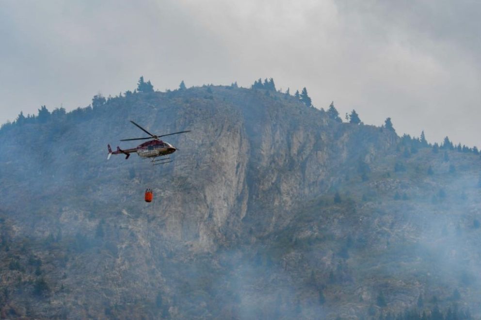 Lograron contener el incendio en el Parque Los Alerces