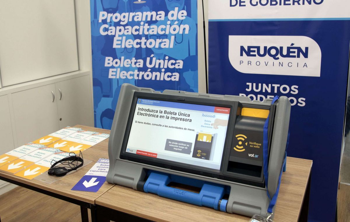 Explicaron cómo será la pantalla para las elecciones del 16 de abril