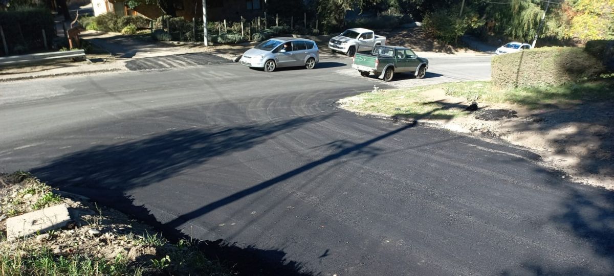 Finalizaron la reparación de la calle Perito Moreno
