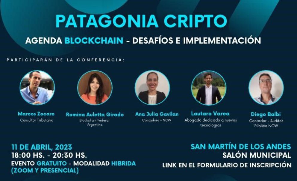 Llega a San Martin de los Andes el evento "Patagonia Cripto"