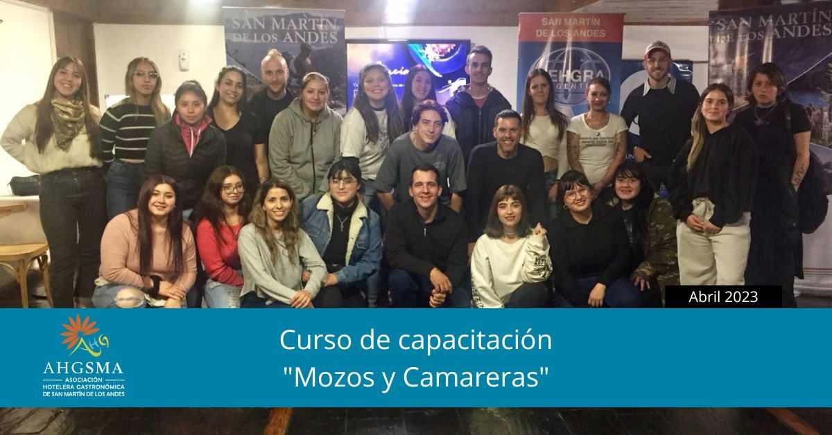 Se desarrolló una nueva capacitación para Mozos y Camareras en San Martín de los Andes
