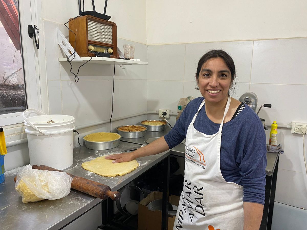 Gloria Figueroa, las pastelera hace 30 años